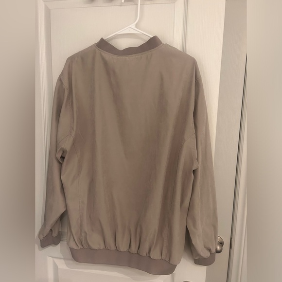 Tan Quarter Zip Jacket - Picture 7 of 7